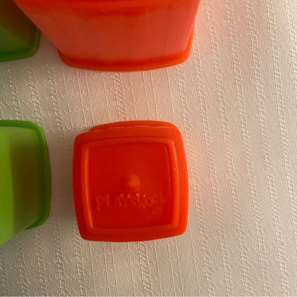 Vintage Playskool Alphabet Stacking Nesting Alphabet Blocks - Picture 4 of 4